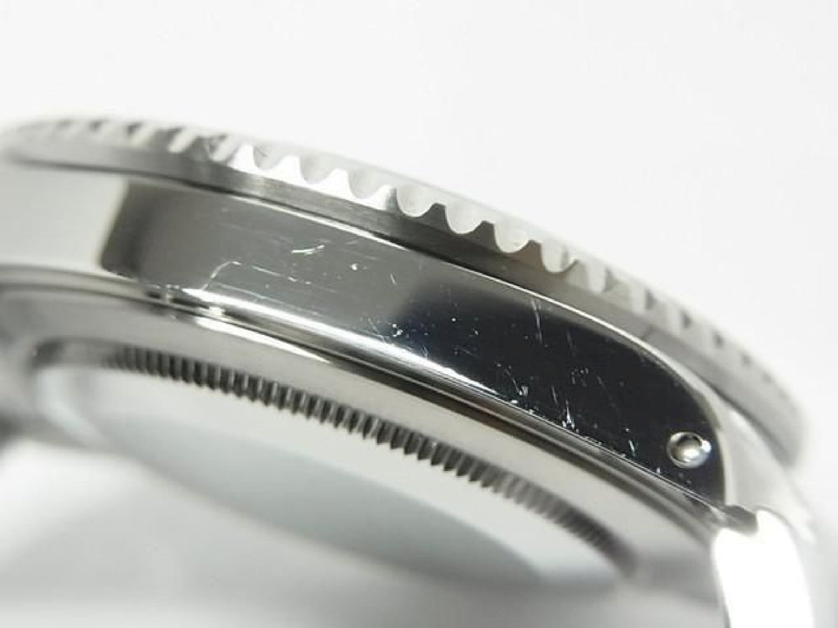 ROLEX GMT MasterII rote-blaue Lünette 16710 P-Serie schwarze Lünette Herren 193912798 hannari-shop