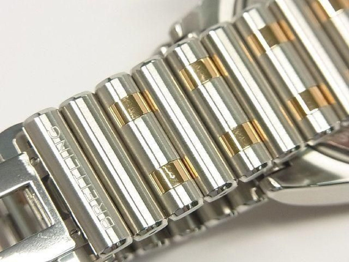بريتلينغ سوبر كرونو مات B01 44 SS × ذهب أحمر UB0136 مواصفات السوار للرجال 193917457 hannari-shop