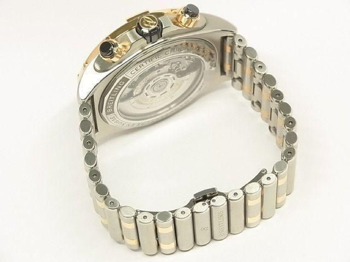 بريتلينغ سوبر كرونو مات B01 44 SS × ذهب أحمر UB0136 مواصفات السوار للرجال 193917457 hannari-shop
