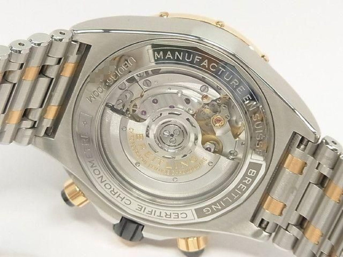 بريتلينغ سوبر كرونو مات B01 44 SS × ذهب أحمر UB0136 مواصفات السوار للرجال 193917457 hannari-shop