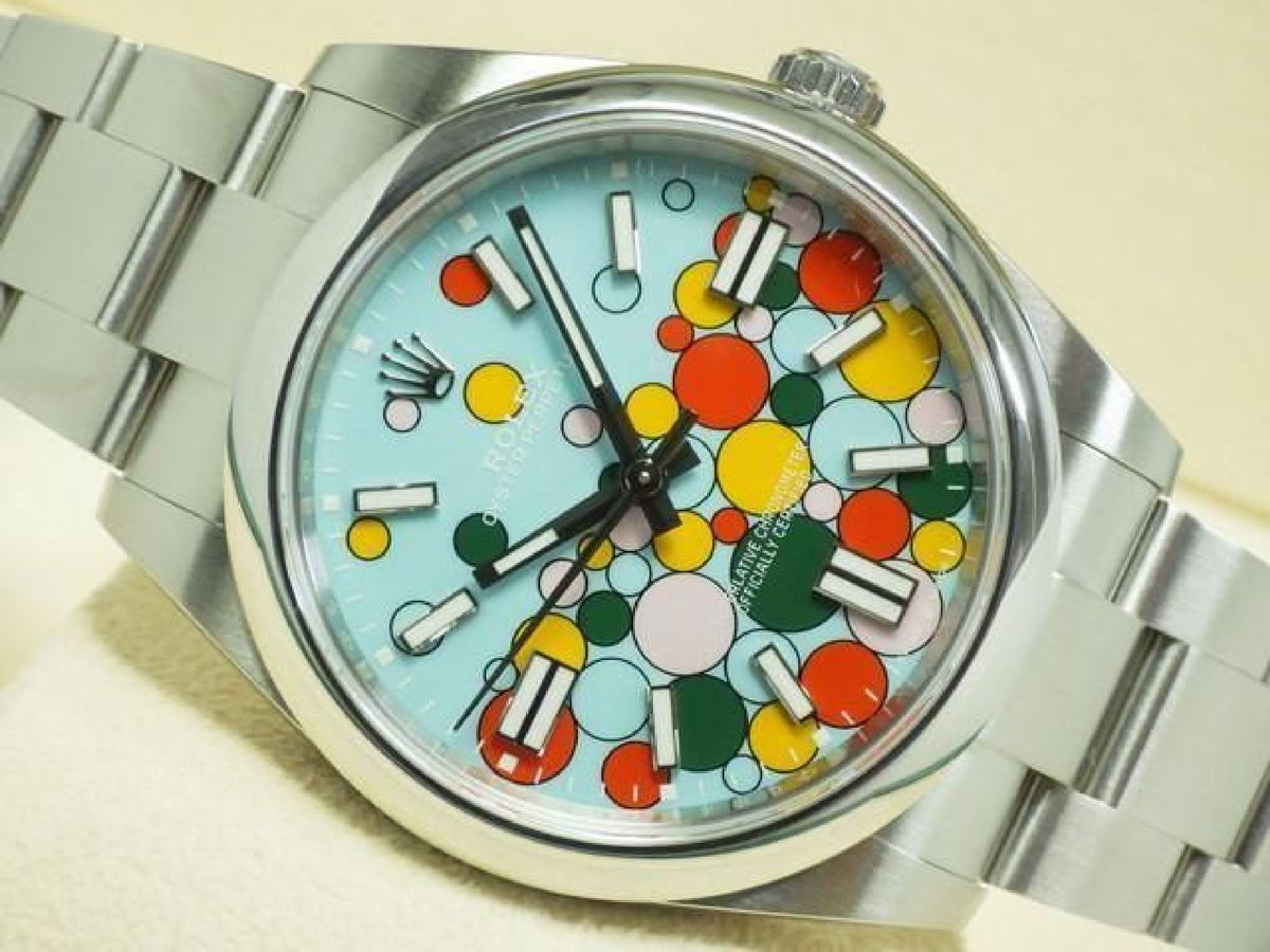 ROLEX Oyster PERPETUAL 41 Celebration-motief 124300 ongedragen heren 193929943 hannari-shop
