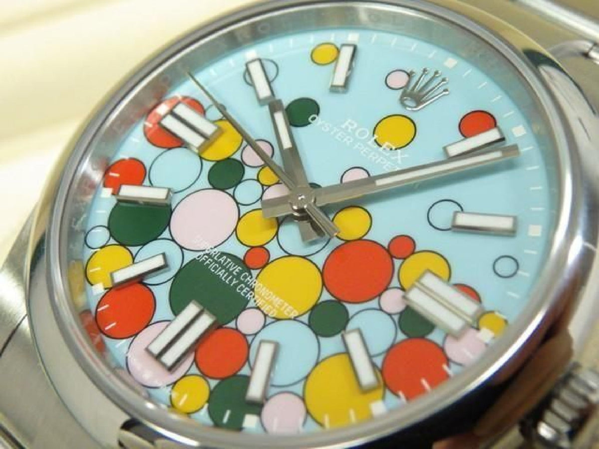 ROLEX Oyster PERPETUAL 41 Celebration-motief 124300 ongedragen heren 193929943 hannari-shop