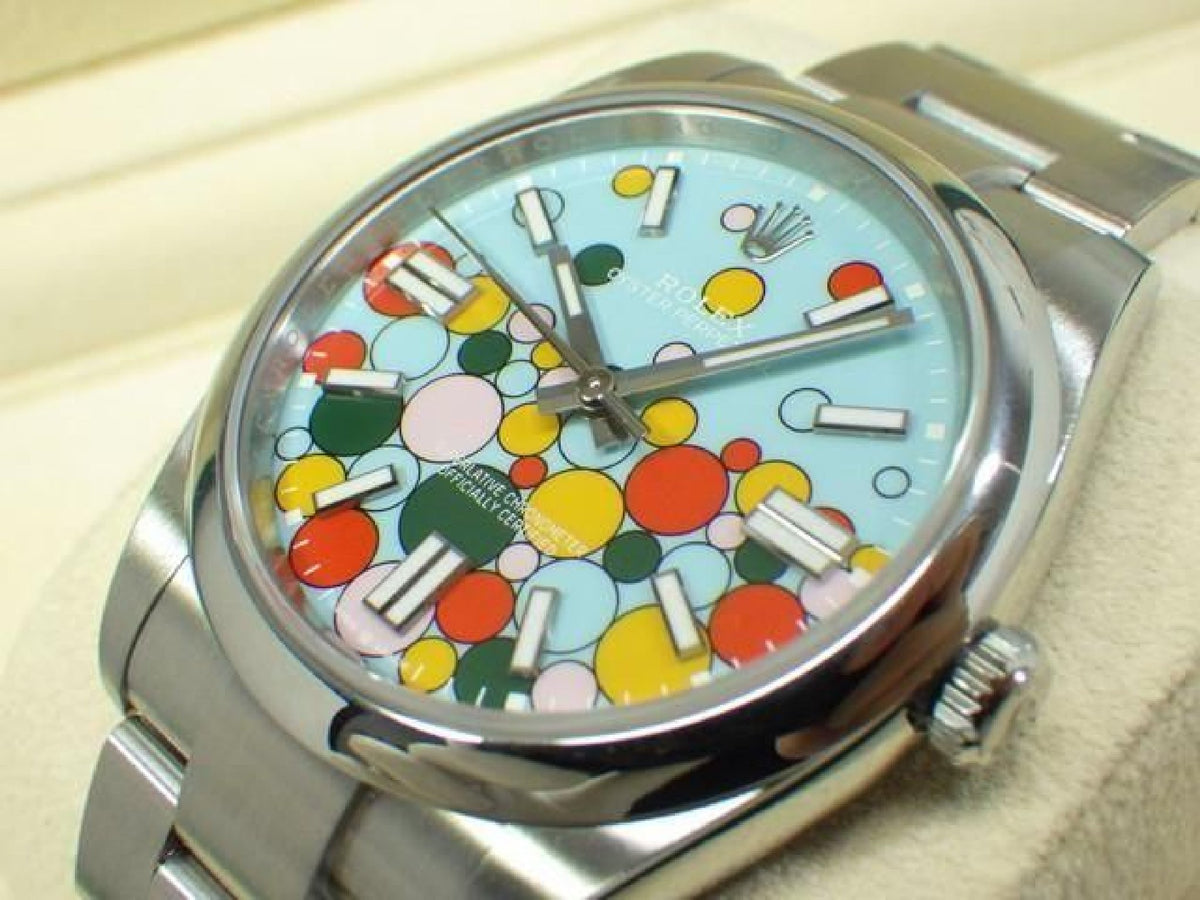ROLEX Oyster PERPETUAL 41 Celebration-motief 124300 ongedragen heren 193929943 hannari-shop
