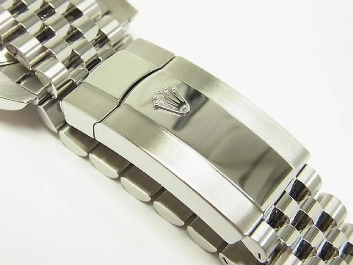 ROLEX Datejust41 blaues geriffeltes Motiv Ref.126300 Herren 194031462 hannari-shop