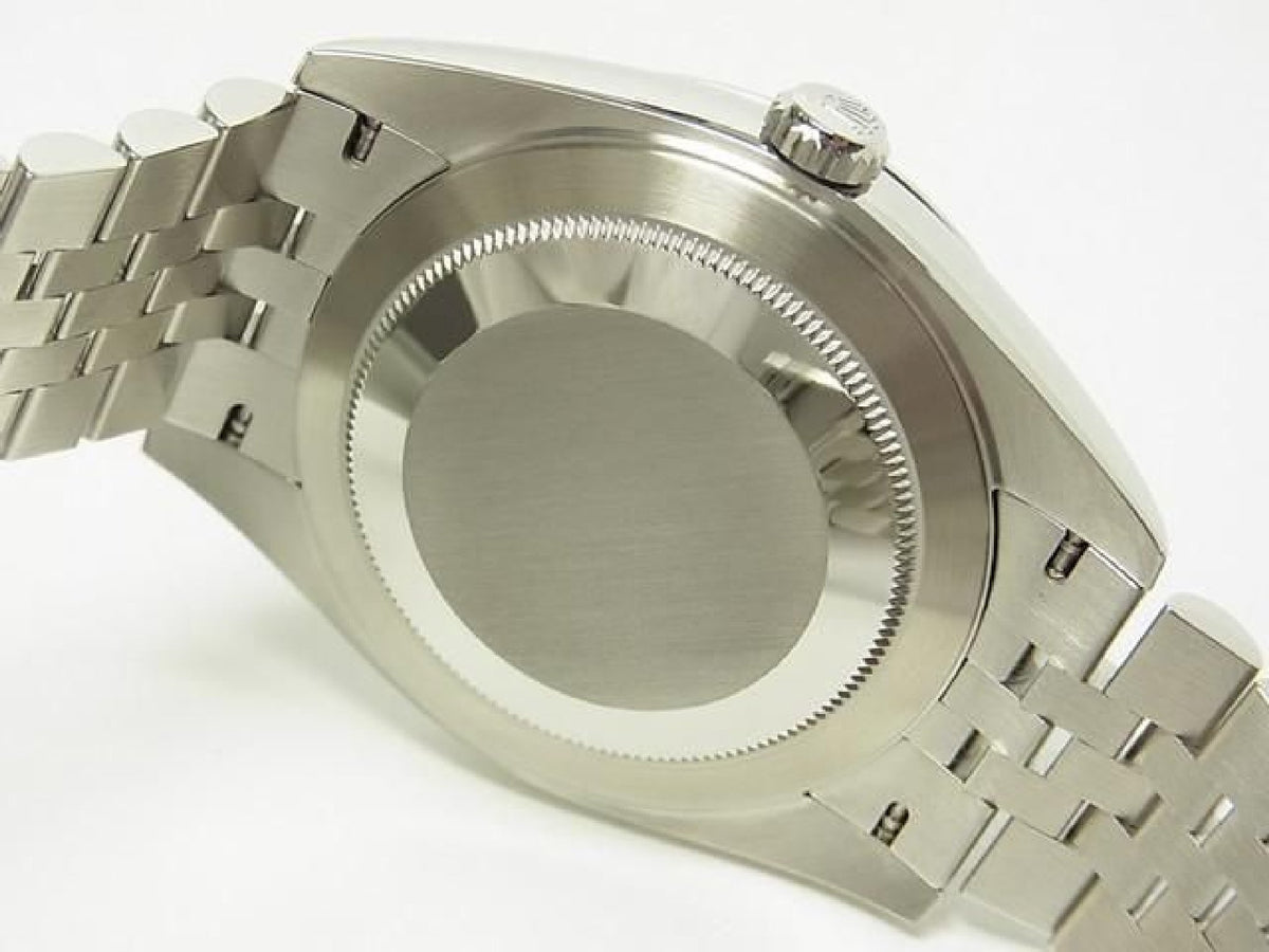 ROLEX Datejust41 blaues geriffeltes Motiv Ref.126300 Herren 194031462 hannari-shop