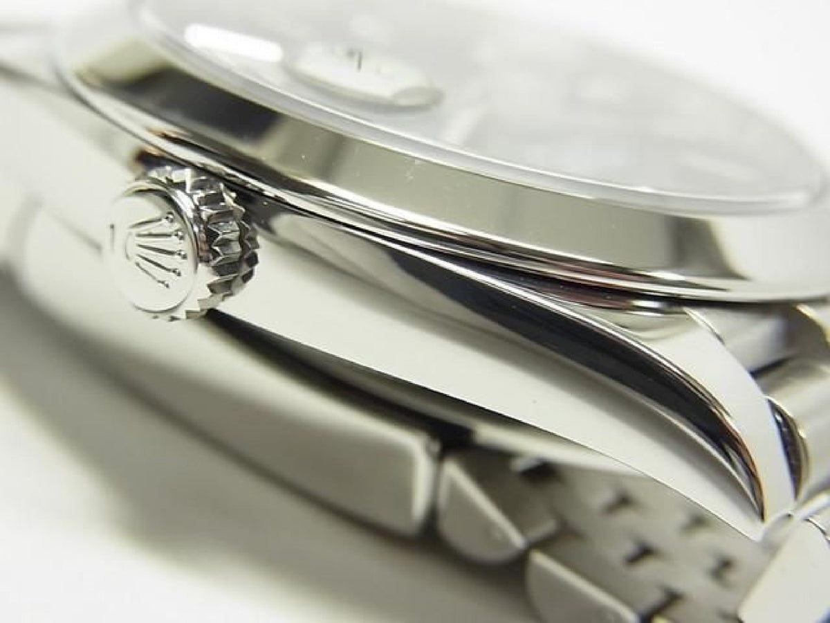 ROLEX Datejust41 blaues geriffeltes Motiv Ref.126300 Herren 194031462 hannari-shop