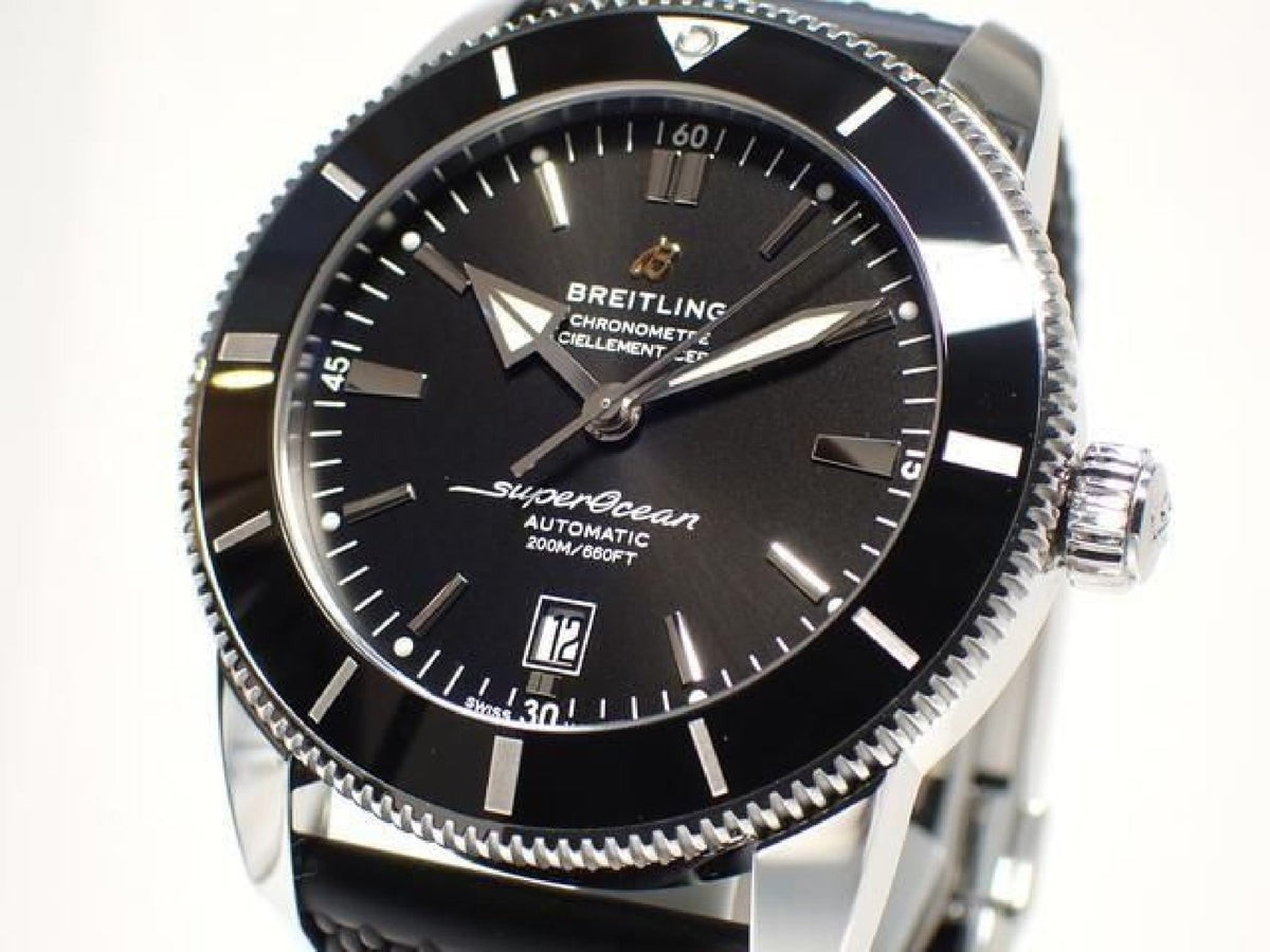BREITLING Superocean Heritage B20 Automatic 46 black rubber+ Bracelet AB2020121B1S1 Mens 194190600 hannari-shop