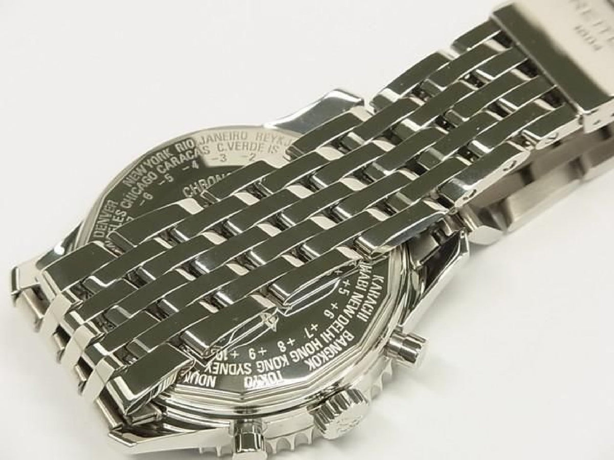 BREITLING Montbrillant Datora sort A21330 armbåndsspecifikation herre 194221755 hannari-shop