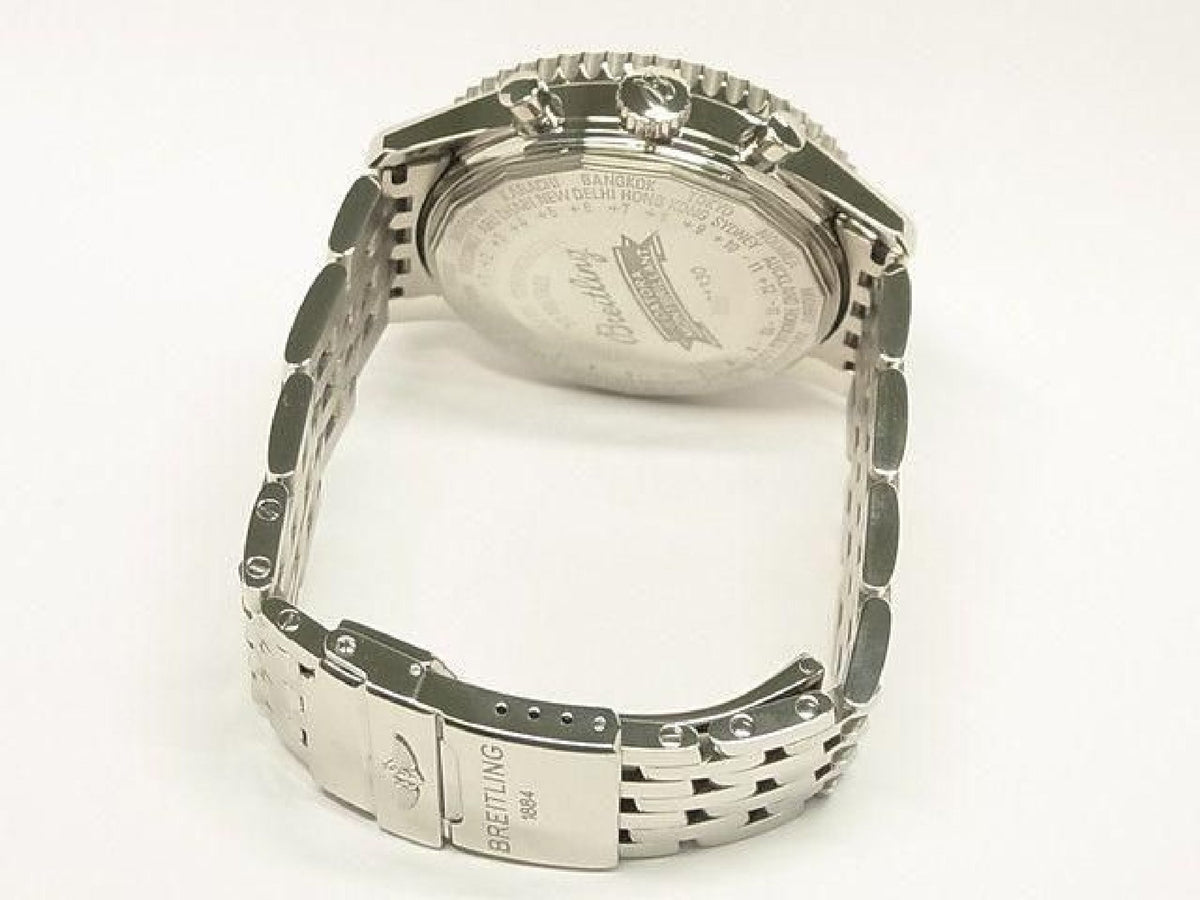 BREITLING Montbrillant Datora sort A21330 armbåndsspecifikation herre 194221755 hannari-shop