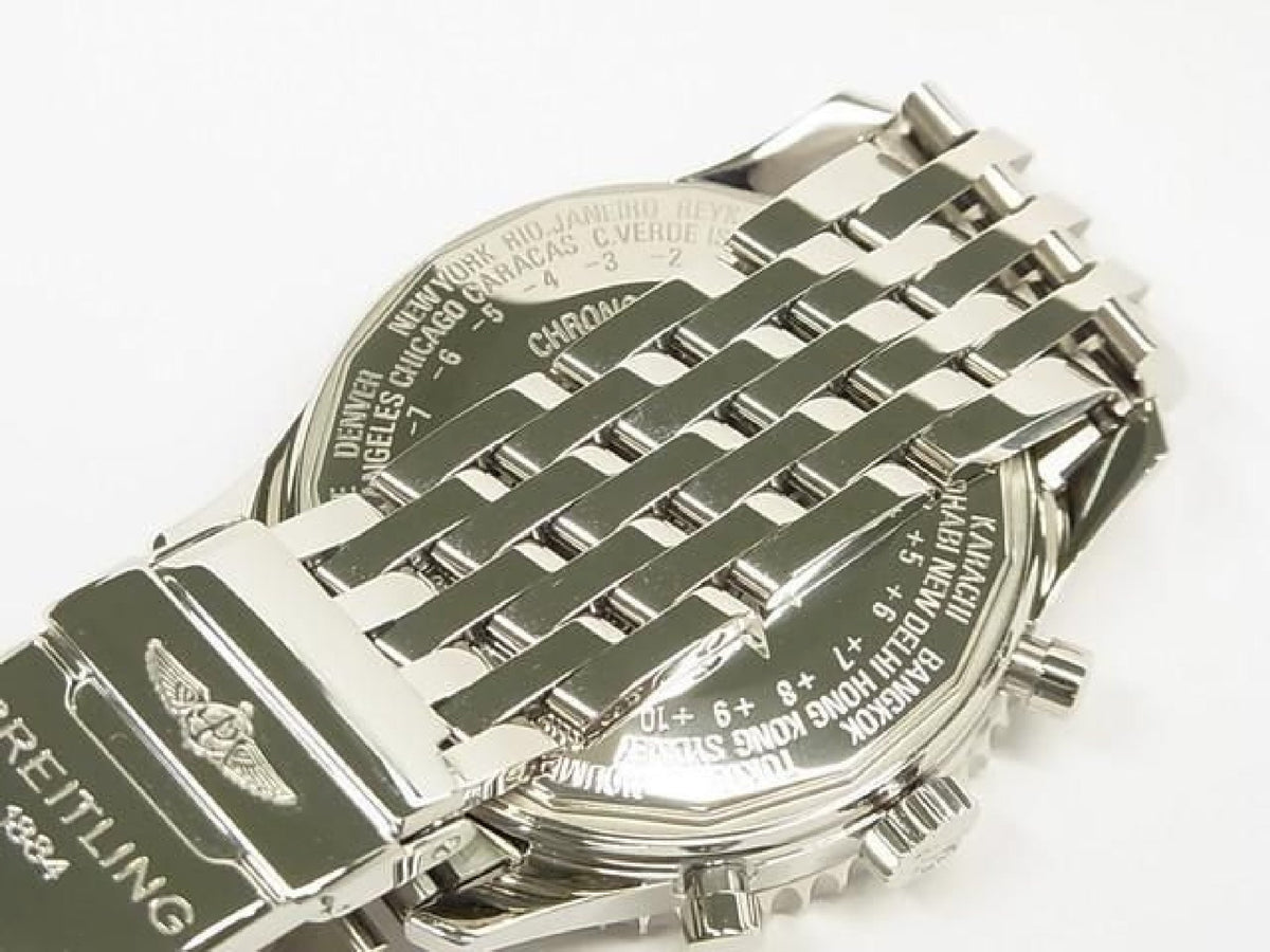 BREITLING Montbrillant Datora sort A21330 armbåndsspecifikation herre 194221755 hannari-shop