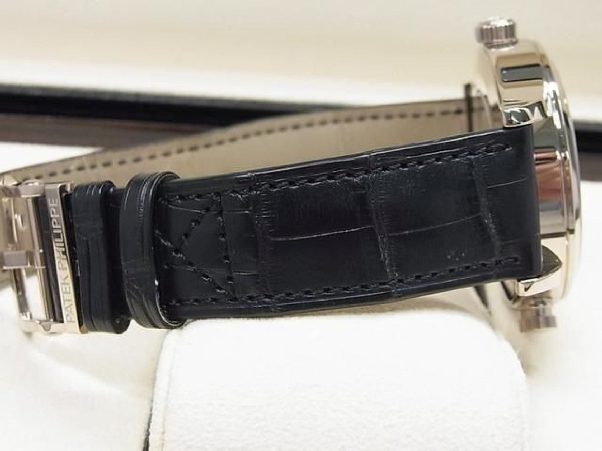 PATEK PHILIPPE Calatoraba Pilot's Travel Time 18KWG 5524G-001 Mens 194222577 hannari-shop