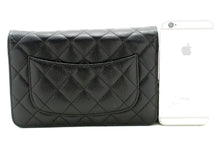 CHANEL Caviar Wallet On Chain WOC Black Shoulder Bag Crossbody n58 hannari-shop