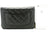 CHANEL Grained Calfskin Wallet On Chain WOC Black Shoulder Bag n96 hannari-shop