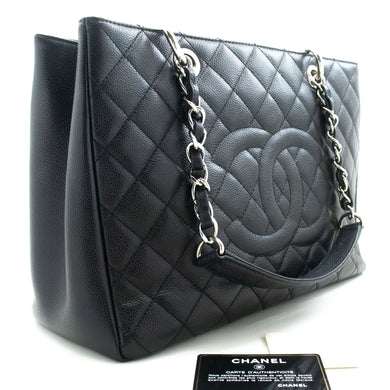 CHANEL Grained Calfskin GST 13