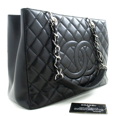 CHANEL Grained Calfskin GST 13