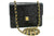 CHANEL Mini Square Small Chain Shoulder Bag Crossbody Black Lamb p41 hannari-shop