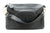CHANEL Grained Calfskin Gold Chain Shoulder Bag Black Leather Zip p94 hannari-shop