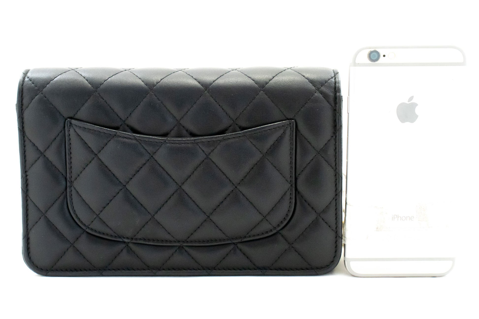 CHANEL Sort Classic Wallet On Chain WOC Skuldertaske Crossbody ae8 hannari-shop