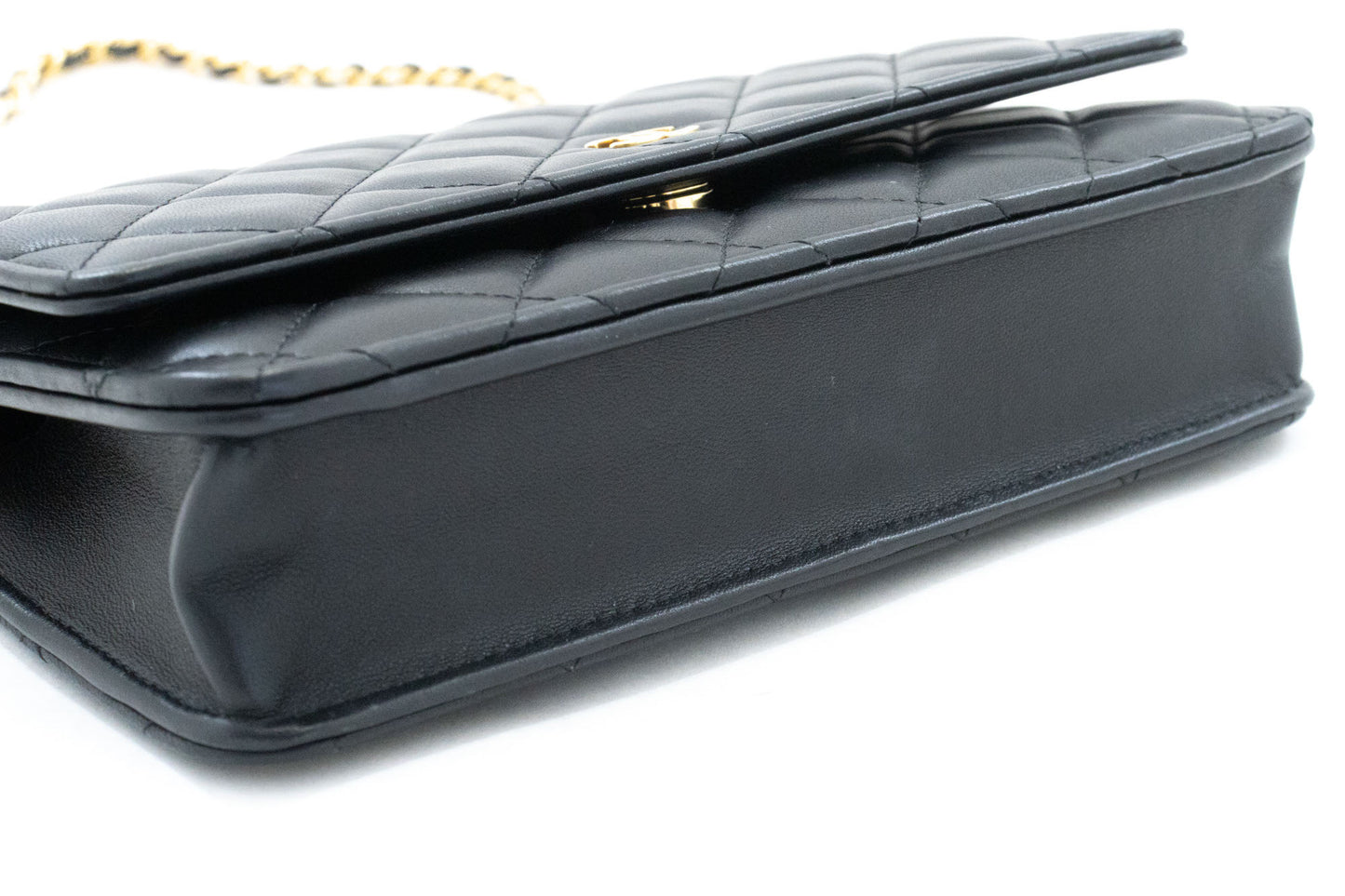 CHANEL Sort Classic Wallet On Chain WOC Skuldertaske Crossbody ae8 hannari-shop