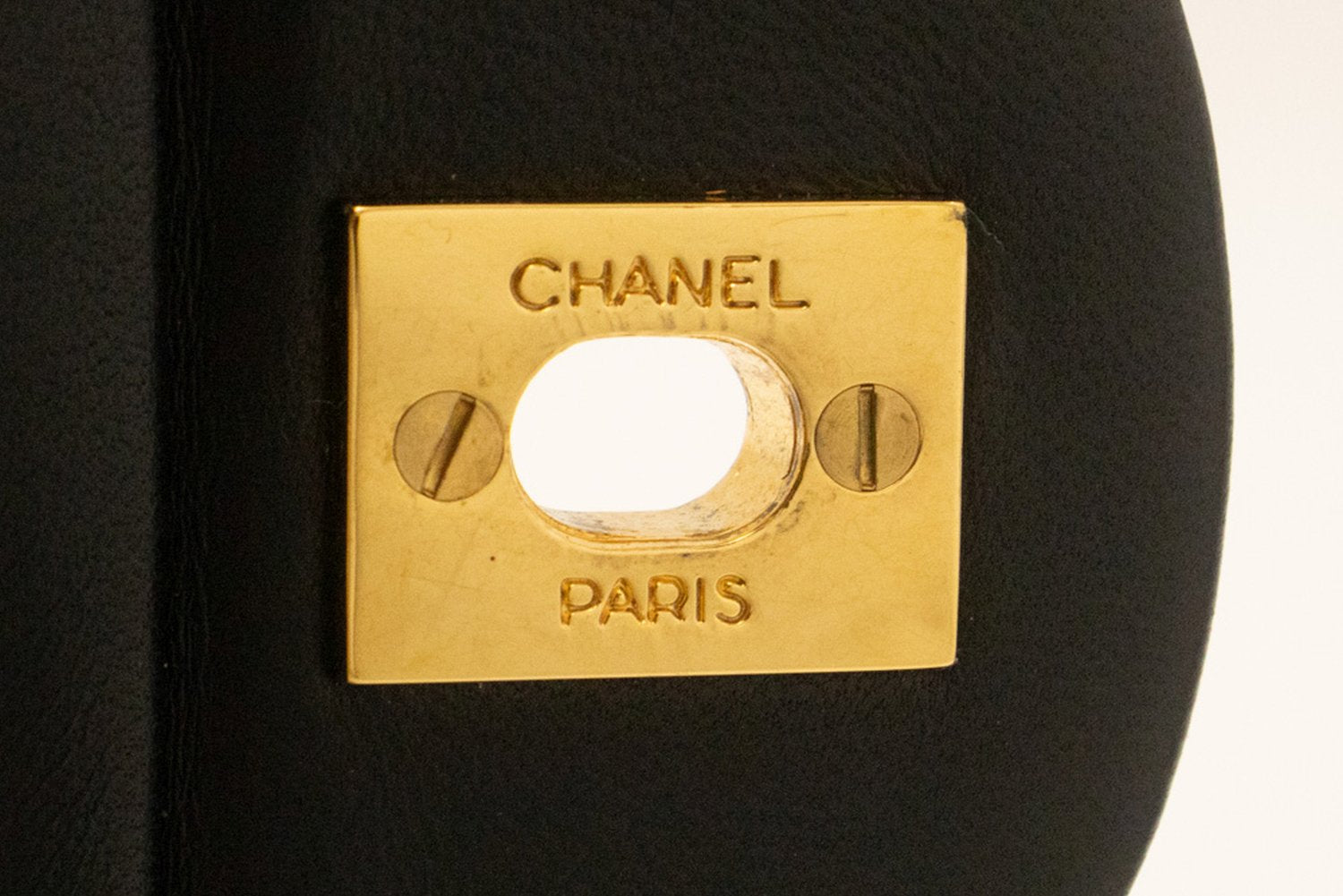 Sac à bandoulière CHANEL Classic Double Flap 10" à chaîne en agneau noir am1 hannari-shop