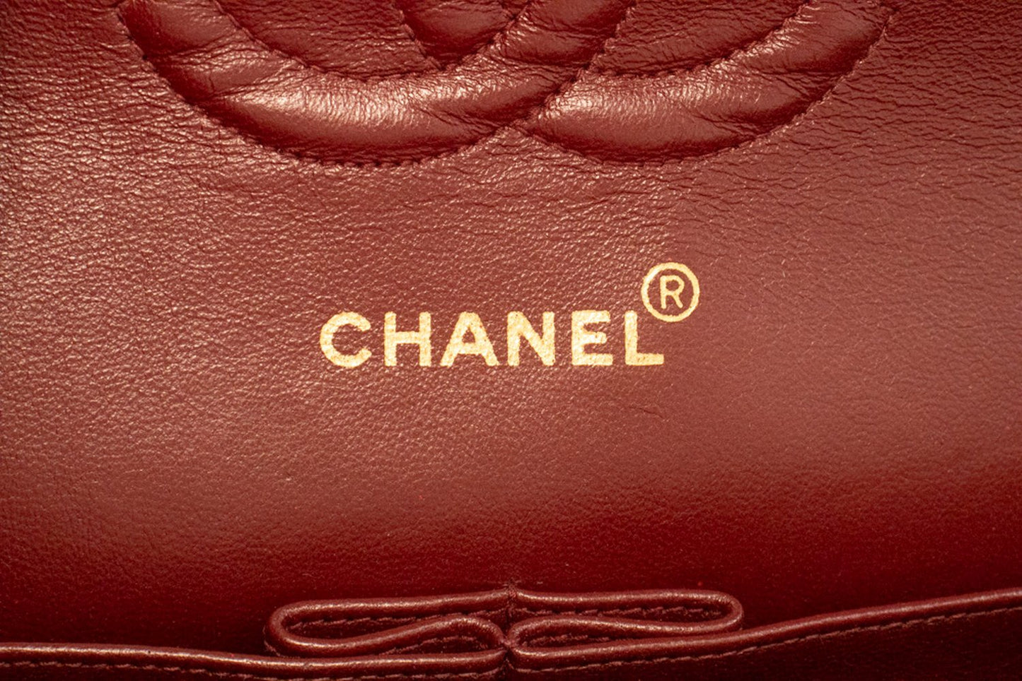 Sac à bandoulière CHANEL Classic Double Flap 10" à chaîne en agneau noir am1 hannari-shop