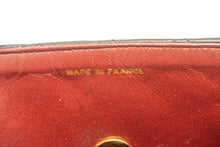 Borsa a tracolla CHANEL mini piccola catena a tracolla nera trapuntata con patta m45