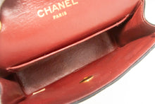 Τσάντα ώμου CHANEL Mini Small Chain Chain Crossbody Μαύρο καπιτονέ πτερύγιο m45