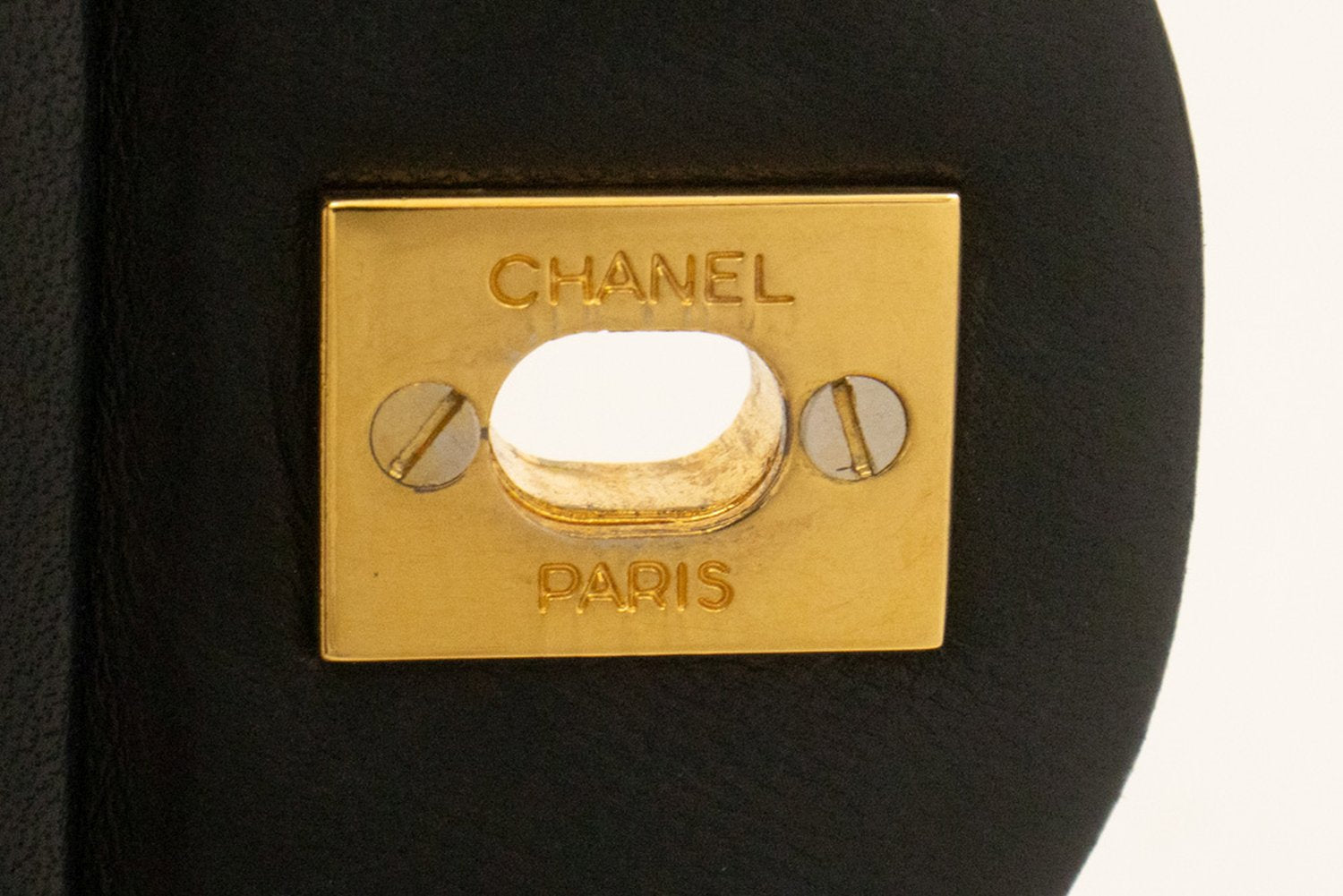 Sac à bandoulière CHANEL Classic Double Flap 10" avec chaîne, cuir d'agneau noir am3 hannari-shop