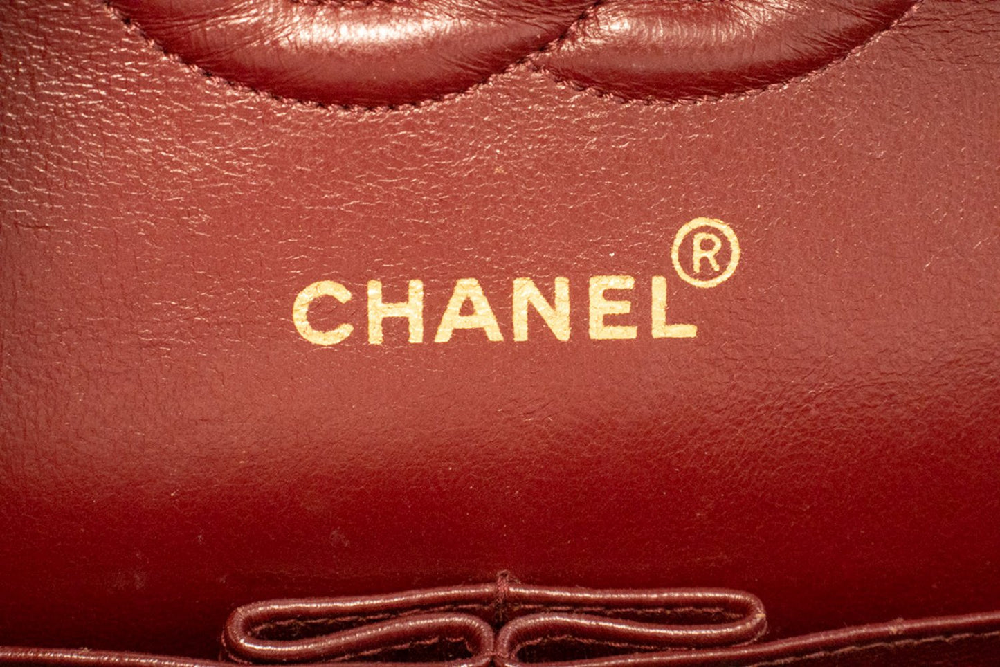 Sac à bandoulière CHANEL Classic Double Flap 10" avec chaîne, cuir d'agneau noir am3 hannari-shop