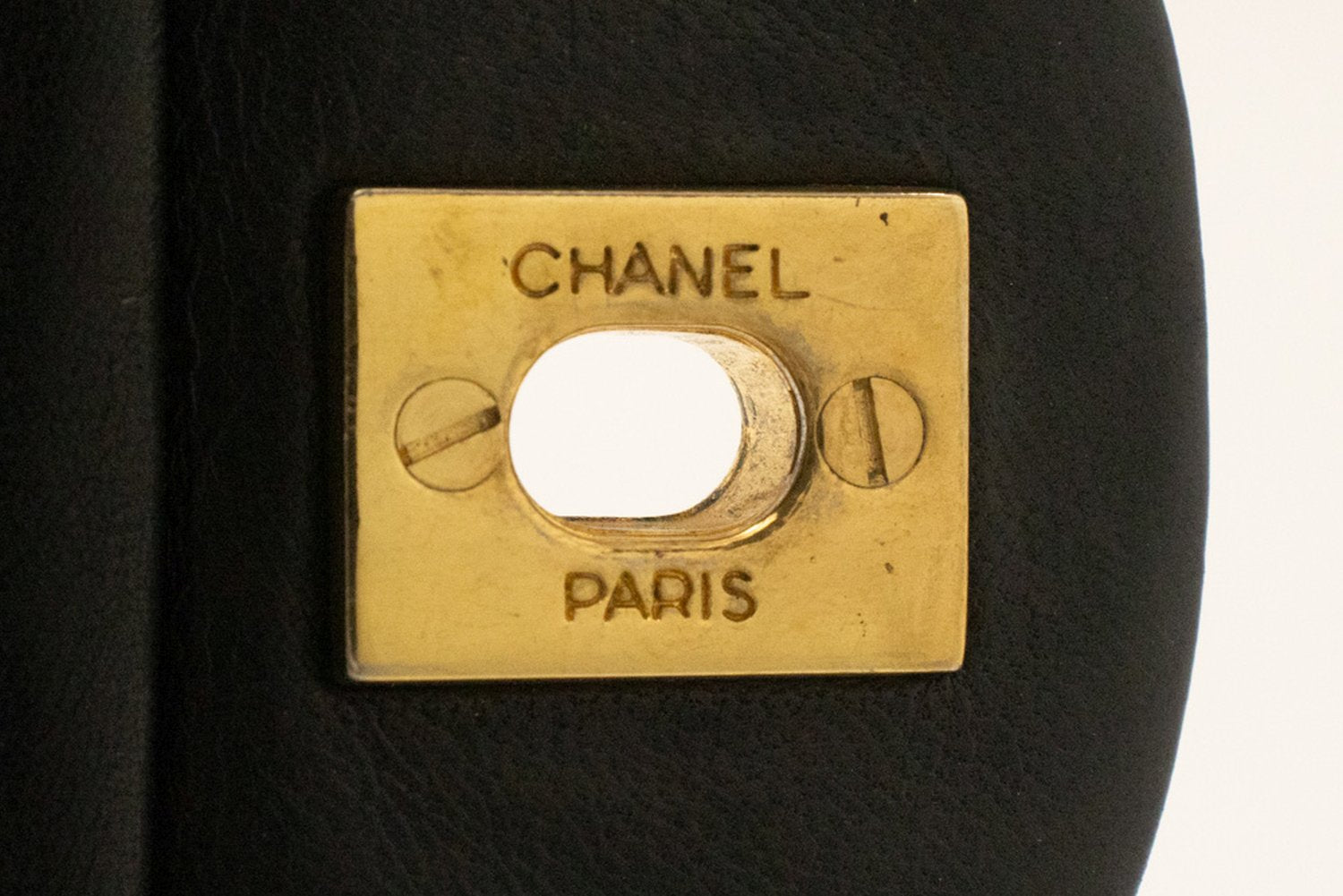 CHANEL Classic Double Flap 10" ketting schoudertas zwart lamsleer ak8 hannari-shop