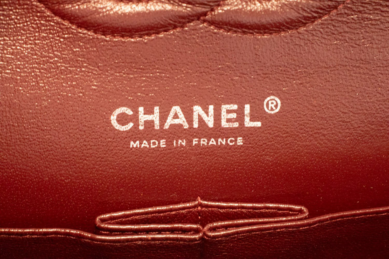 CHANEL Classic Double Flap 10" Chain Shoulder Bag Black Lambskin am6 hannari-shop