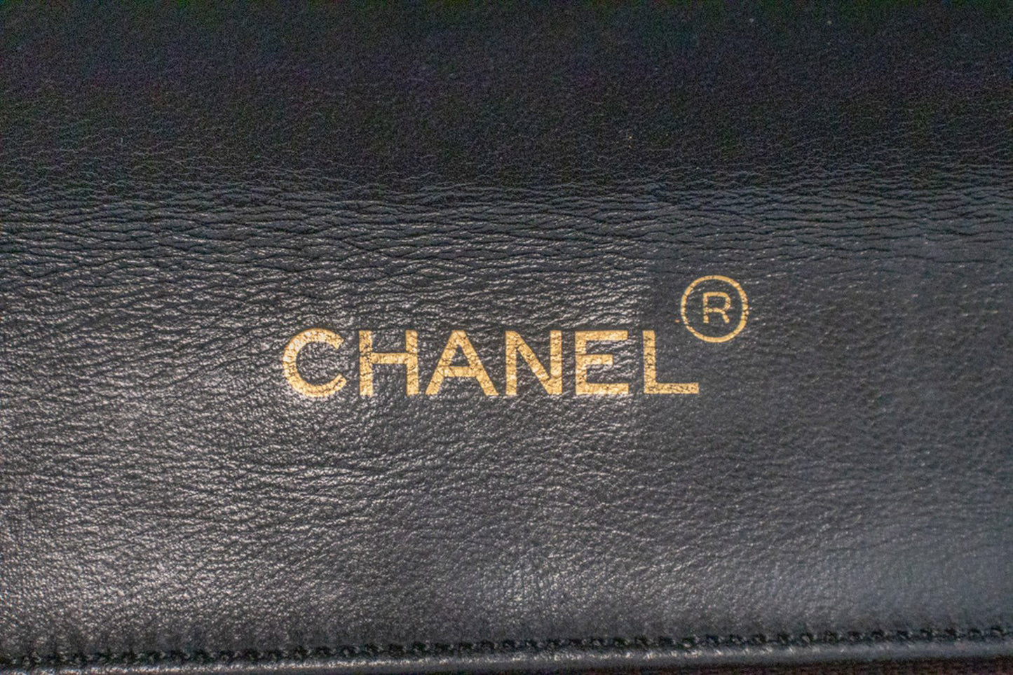 CHANEL Half Moon Chain Shoulder Bag Crossbody Black Quilted Flap an3 hannari-shop