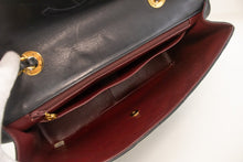 CHANEL Classic Large 13" Flap Chain Shoulder Bag Black Lambskin m36