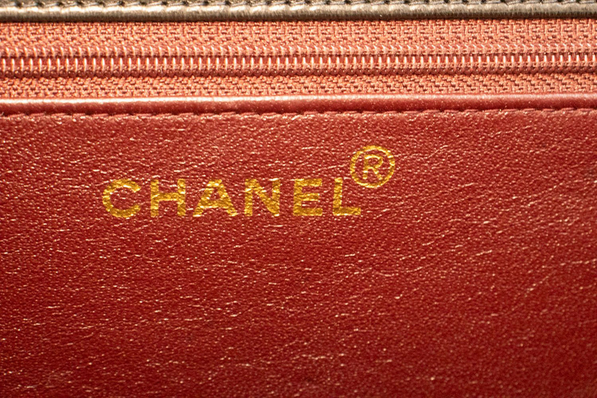 CHANEL Petit sac à bandoulière à chaîne pochette noir matelassé à rabat en agneau ao7 hannari-shop