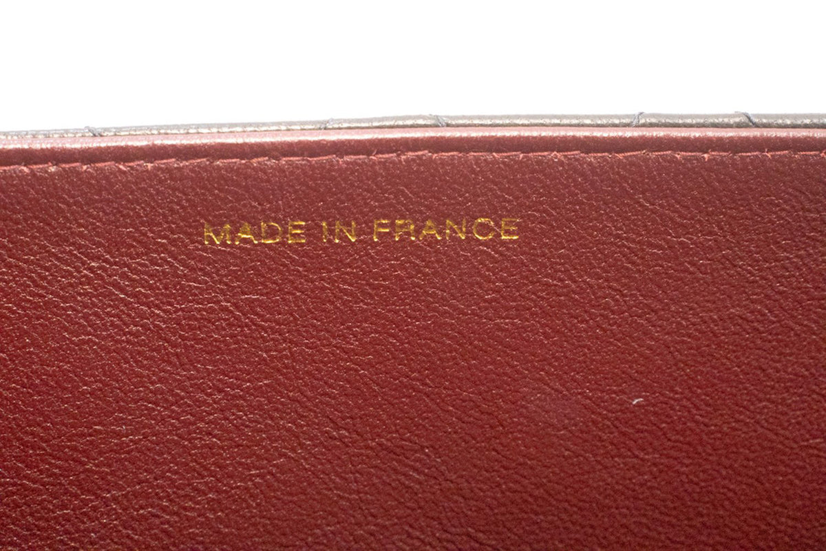 CHANEL Petit sac à bandoulière à chaîne pochette noir matelassé à rabat en agneau ao7 hannari-shop