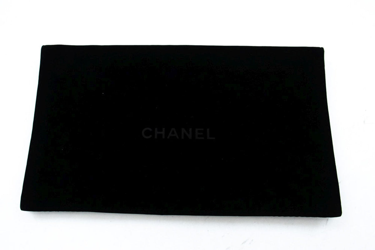 CHANEL جلد العجل المحبب Wallet On Chain WOC حقيبة كتف سوداء ap1 hannari-shop