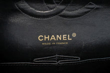 CHANEL Caviar Classic Double Flap 10" Chain Shoulder Bag Black m60 hannari-shop