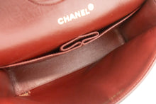 CHANEL Classic Double Flap 10" Chain Shoulder Bag Black Lambskin m65 hannari-shop