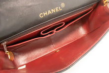 CHANEL Full Flap Chain Shoulder Bag Crossbody Black Quilted Lamb n01 hannari-shop