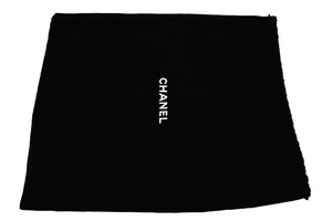 Τσάντα ώμου με αλυσίδα CHANEL Caviar Grained Lafskin Flap Chain Black 13" i90