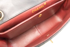 CHANEL Vintage Classic Chain Shoulder Bag Single Flap Quilted Lamb m91 hannari-shop