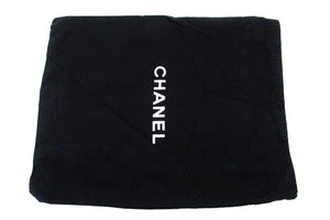 CHANEL Full Flap Chain Shoulder Bag Clutch Black Quilted Lambskin m96 hannari-shop