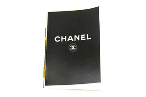 CHANEL Classic Double Flap 9" Chain Shoulder Bag Black Lambskin n08 hannari-shop