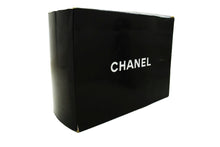 CHANEL Classic Double Flap 9" Chain Shoulder Bag Black Lambskin n08 hannari-shop