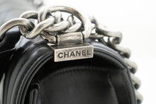 CHANEL Boy Chain Shoulder Bag Black Quilted Flap Calfskin Leather m56 hannari-shop