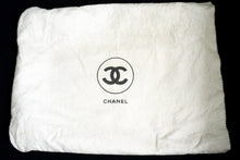 CHANEL Vintage Tassel Chain Shoulder Bag Black Quilted Zipper Lamb n19 hannari-shop