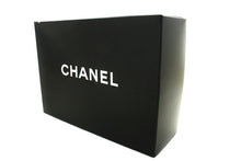 CHANEL Classic Double Flap 10" Chain Shoulder Bag Black Lambskin n72 hannari-shop