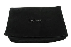 CHANEL Caviar Wallet On Chain WOC Black Shoulder Bag Crossbody SV n87 hannari-shop