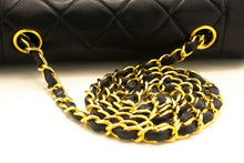 CHANEL Diana Flap Chain Shoulder Bag Black Quilted Lambskin Purse p33 hannari-shop