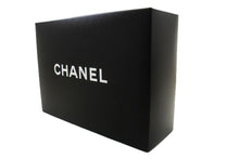 CHANEL Classic Double Flap 10" Chain Shoulder Bag Black Lambskin p05 hannari-shop